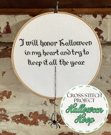 Halloween in My Heart Cross Stitch
